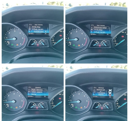Ford Focus cena 39700 przebieg: 187050, rok produkcji 2016 z Płock małe 781